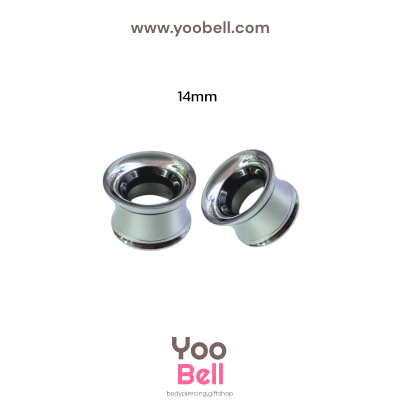 จิวหู จิวระเบิดหู ปากแตร 2 ชั้น สแตนเลส