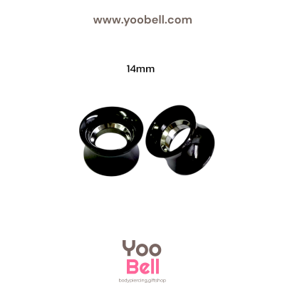 จิวหู จิวระเบิดหู ปากแตร 2 ชั้น สแตนเลส