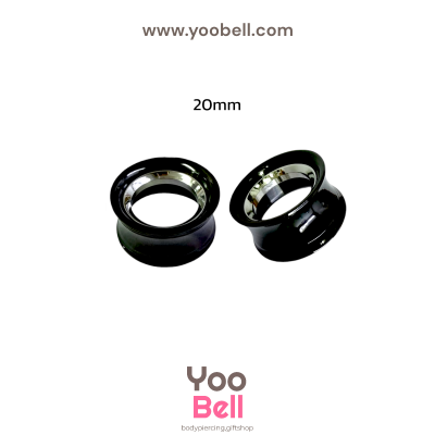 จิวหู จิวระเบิดหู ปากแตร 2 ชั้น สแตนเลส