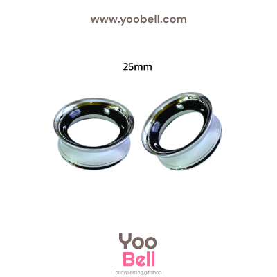 จิวหู จิวระเบิดหู ปากแตร 2 ชั้น สแตนเลส