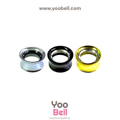 จิวหู จิวระเบิดหู ปากแตร 2 ชั้น สแตนเลส