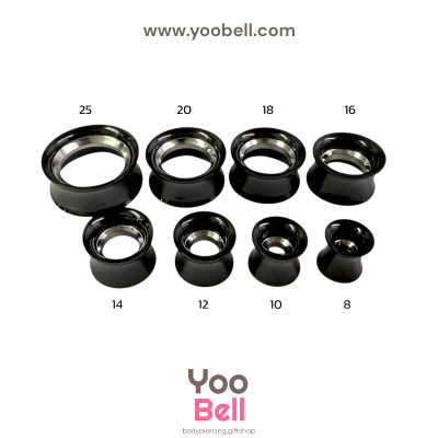 จิวหู จิวระเบิดหู ปากแตร 2 ชั้น สแตนเลส