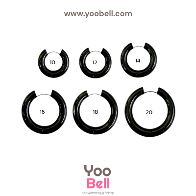 จิวหู จิวห่วง stainless ห่วงหนา 5mm