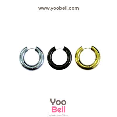 จิวหู จิวห่วง stainless ห่วงหนา 5mm