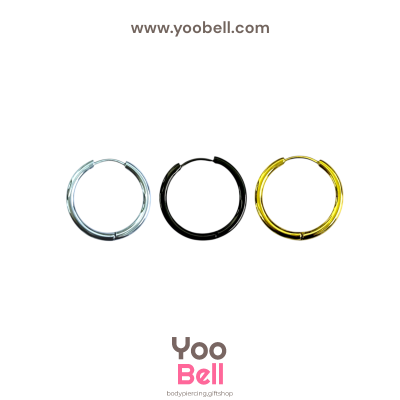 จิวหู จิวห่วง stainless ห่วงหนา 2mm