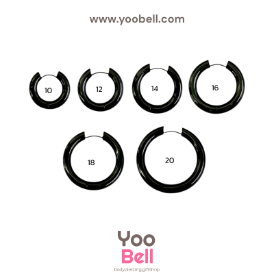 จิวหู จิวห่วง stainless ห่วงหนา 4mm