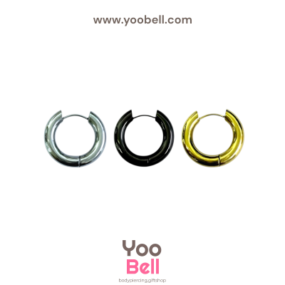 จิวหู จิวห่วง stainless ห่วงหนา 4mm