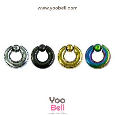 ห่วงบอลสปริง จิวระเบิดหู stainless