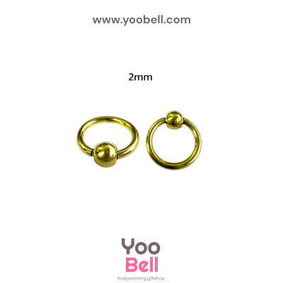 ห่วงบอลสปริง จิวระเบิดหู stainless