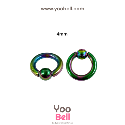 ห่วงบอลสปริง จิวระเบิดหู stainless