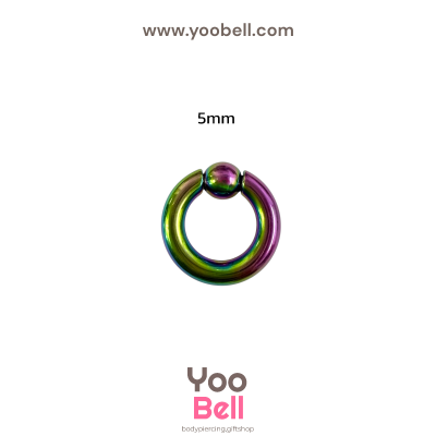 ห่วงบอลสปริง จิวระเบิดหู stainless