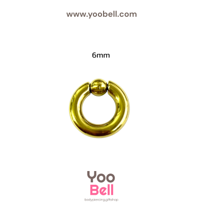 ห่วงบอลสปริง จิวระเบิดหู stainless