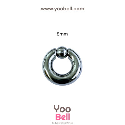 ห่วงบอลสปริง จิวระเบิดหู stainless