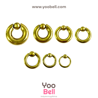 ห่วงบอลสปริง จิวระเบิดหู stainless