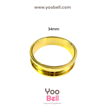 จิวหู ระเบิดหู ตาไก่ stainless เลสทอง