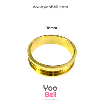 จิวหู ระเบิดหู ตาไก่ stainless เลสทอง