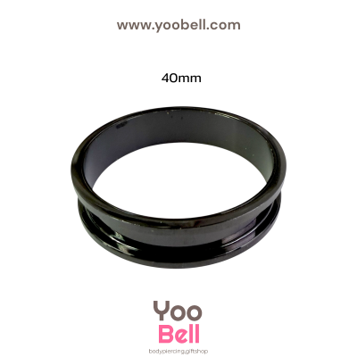 จิวหู ระเบิดหู ตาไก่ stainless เลสดำ