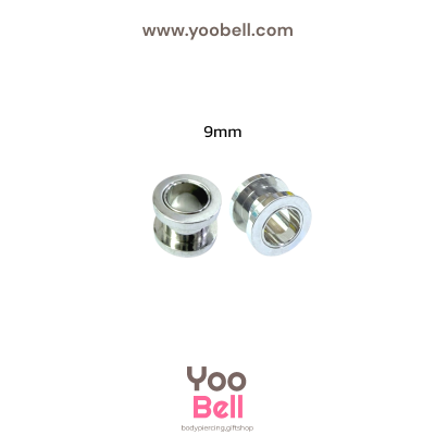 จิวหู ระเบิดหู ตาไก่ stainless เลสเงิน