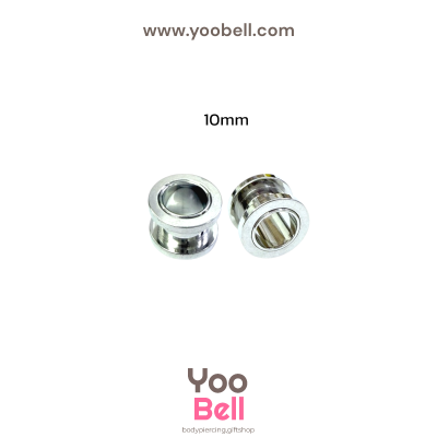 จิวหู ระเบิดหู ตาไก่ stainless เลสเงิน