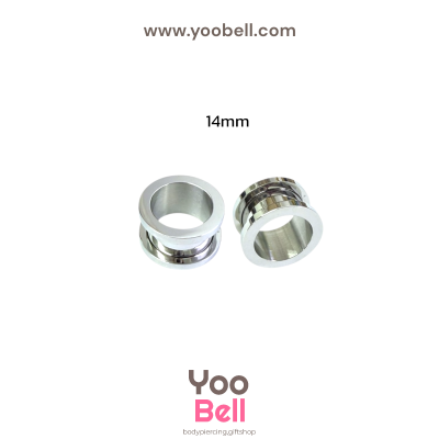 จิวหู ระเบิดหู ตาไก่ stainless เลสเงิน