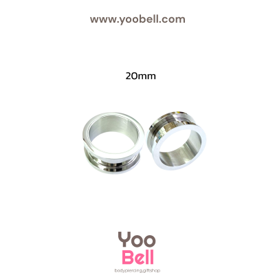 จิวหู ระเบิดหู ตาไก่ stainless เลสเงิน