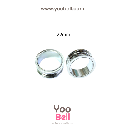 จิวหู ระเบิดหู ตาไก่ stainless เลสเงิน