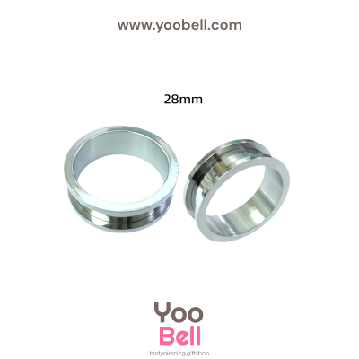 จิวหู ระเบิดหู ตาไก่ stainless เลสเงิน