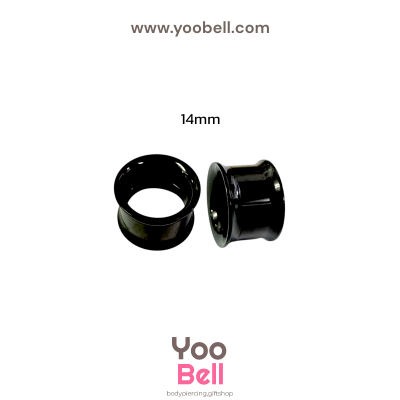 จิวหู ระเบิดหู ตาไก่ stainless เลสดำ