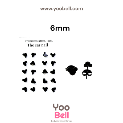 จิวหู Earnails ก้าน Stainless Steel รูปทรงหนู