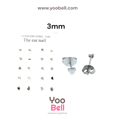 จิวหู Earnails ก้าน Stainless Steel รูปทรงหนู