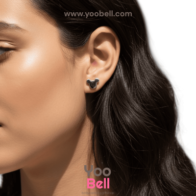 จิวหู Earnails ก้าน Stainless Steel รูปทรงหนู