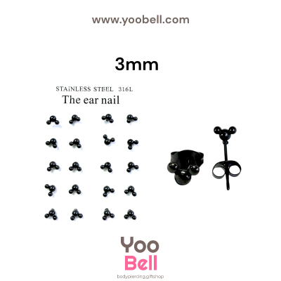 จิวหู Earnails ก้าน Stainless Steel รูปทรงหนู