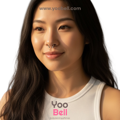 จิวเกือกม้า Stainless Steel ก้าน1.2mm หัวบอล