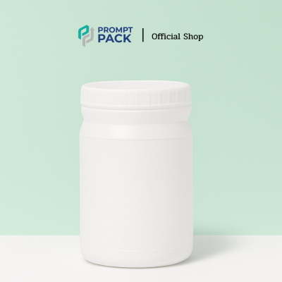 กระปุก HDPE 1 litre ทรงกระบอก 100 ชิ้น