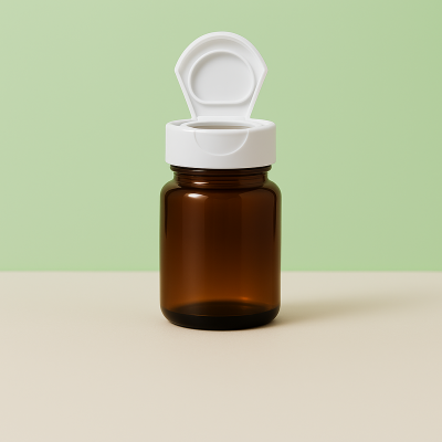 กระปุกยา PET 100 ml. สีชา สีใส สีขาว