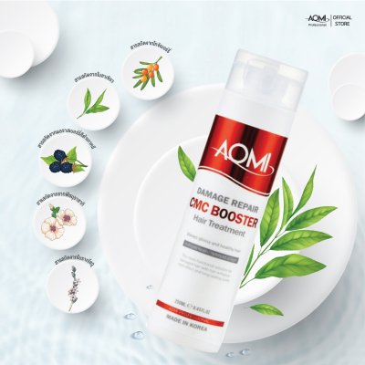 AOMI DAMAGE REPAIR CMC BOOSTER HAIR TREATMENT (อะโอมิ ดาเมจ รีแพร์ ซีเอ็มซี บูสเตอร์ แฮร์ ทรีทเม้นท์ )