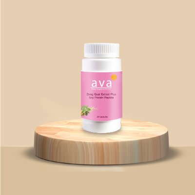 Ava Dong Quai Extract Plus Soy Protein Peptide (ตังกุย)