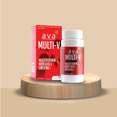 ava Multi - V , Multi Vitamin , Minerals and Ginseng Extract (วิตามินรวม)