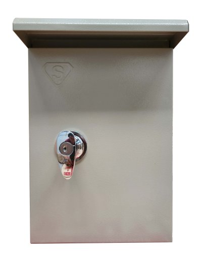 ตู้ไฟสวิทช์บอร์ดไซส์มาตรฐานแบบกันน้ำมีหลังคา เหล็กหนา 0.8-1 มม. "SUPER"