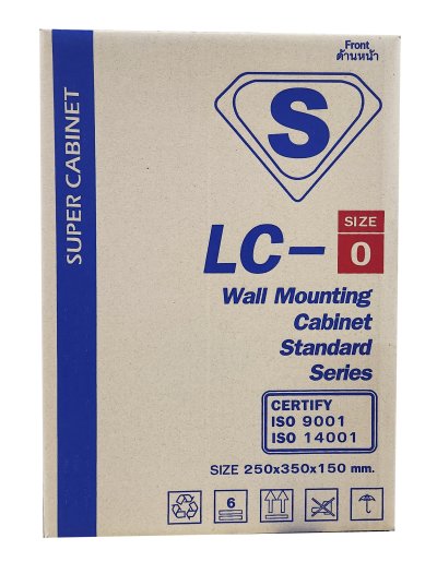 ตู้ไฟสวิทช์บอร์ดไซส์มาตรฐานแบบธรรมดา "SUPER"