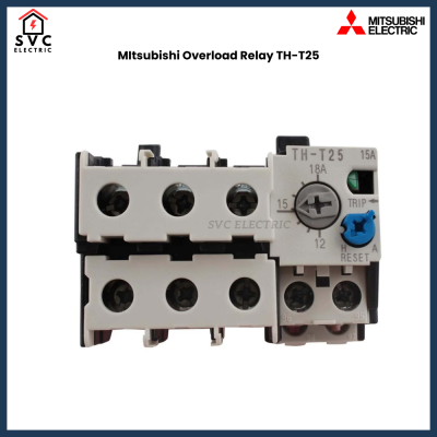 Mitsubishi TH-T25 โอเวอร์โหลดรีเลย์ Overload Relay 0.24-25A