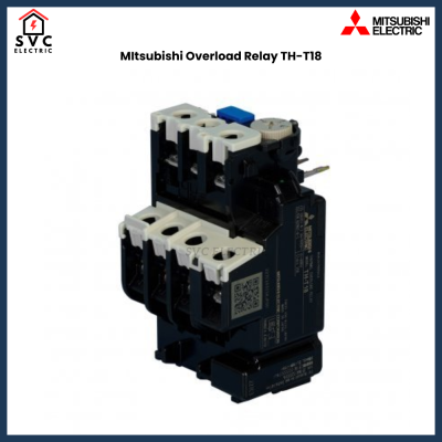 Mitsubishi TH-T18 โอเวอร์โหลดรีเลย์ Overload Relay 0.24-18A