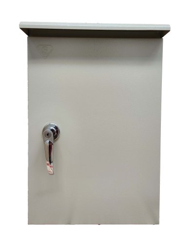 ตู้ไฟสวิทช์บอร์ดไซส์มาตรฐานแบบกันน้ำมีหลังคา เหล็กหนา 0.8-1 มม. "SUPER"