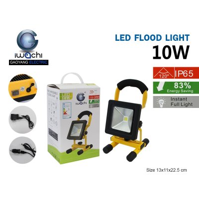สปอร์ตไลท์ LED IWACHI ระบบชาร์จแบตไฟ IWC SPL CHARGE TGD 005