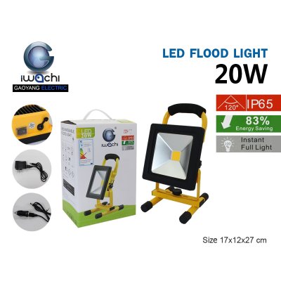 สปอร์ตไลท์ LED IWACHI ระบบชาร์จแบตไฟ IWC SPL CHARGE TGD 005
