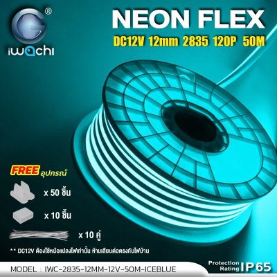 ไฟท่อขุ่น 12V 50M 12x6mm IWACHI