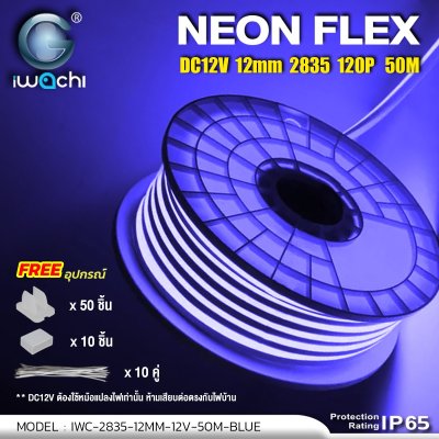 Frosted Tube Light 12V 50M 12x6mm IWACHI