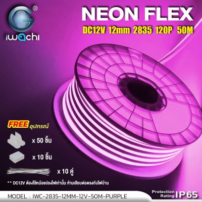 ไฟท่อขุ่น 12V 50M 12x6mm IWACHI