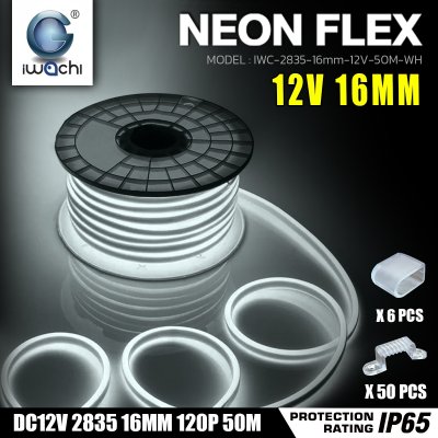 ไฟท่อขุ่น 12V 50M 16x8mm IWACHI