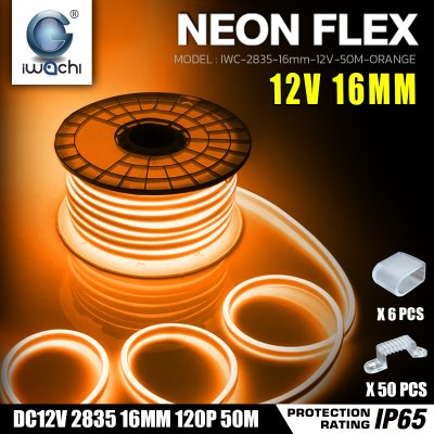 ไฟท่อขุ่น 12V 50M 16x8mm IWACHI